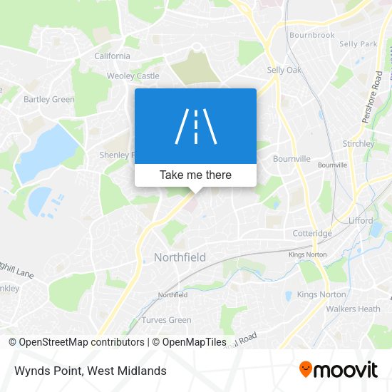 Wynds Point map