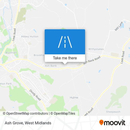 Ash Grove map