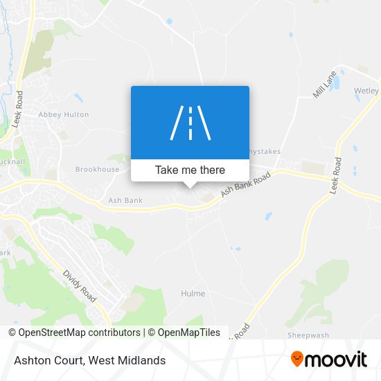 Ashton Court map