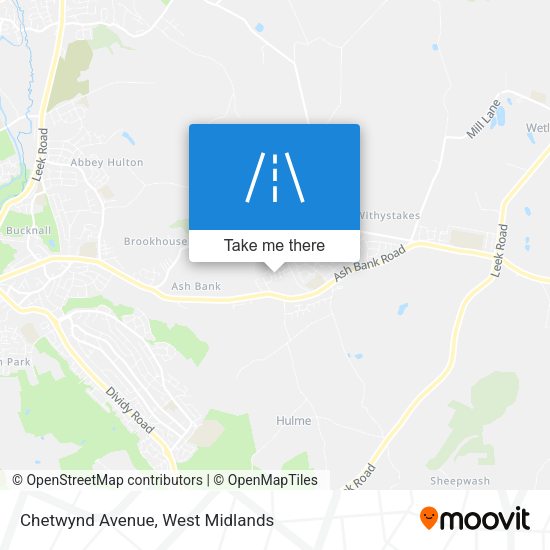 Chetwynd Avenue map