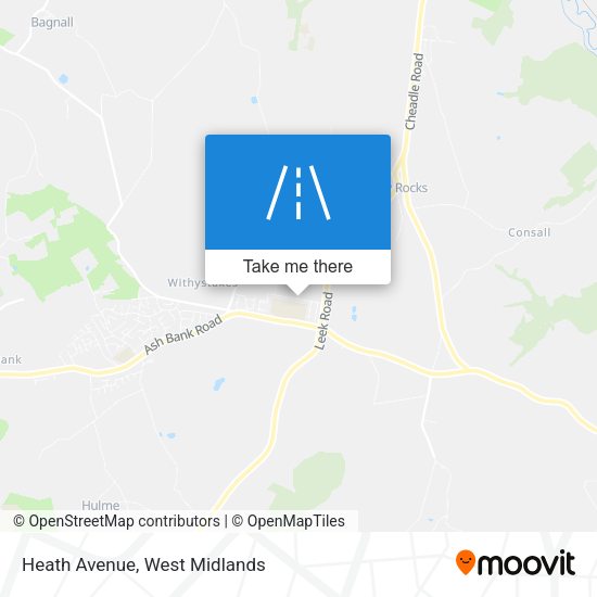 Heath Avenue map