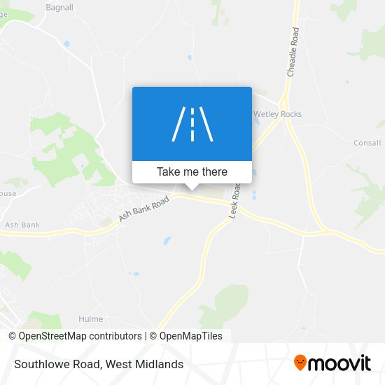 Southlowe Road map