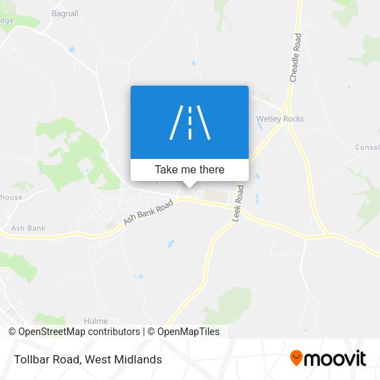 Tollbar Road map