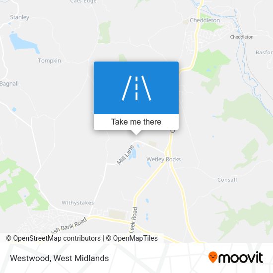 Westwood map