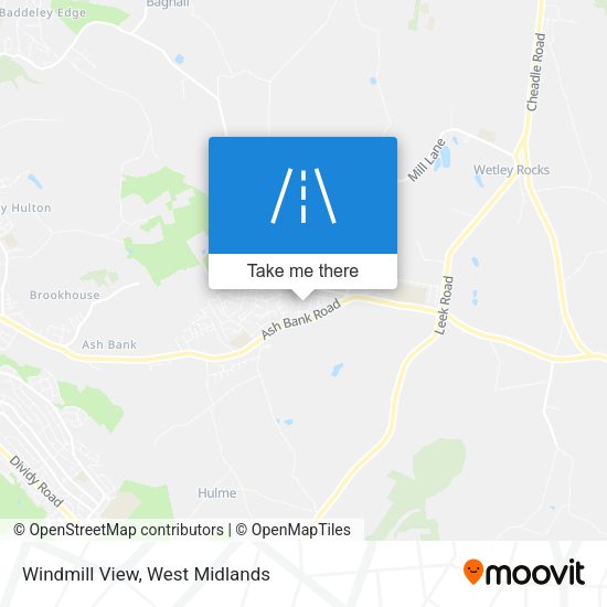 Windmill View map