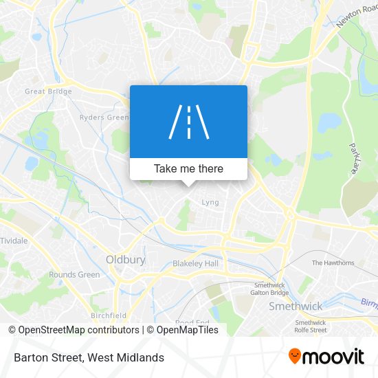 Barton Street map