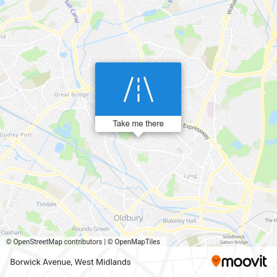 Borwick Avenue map