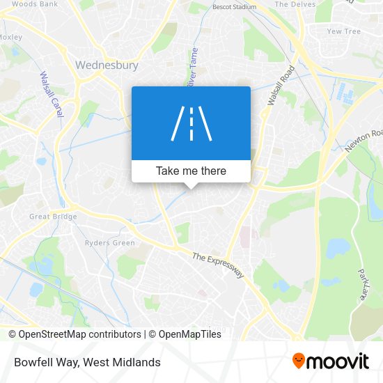 Bowfell Way map