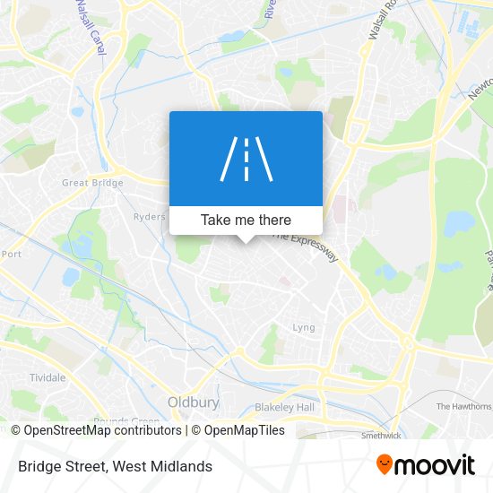 Bridge Street map
