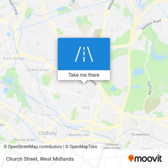 Church Street map