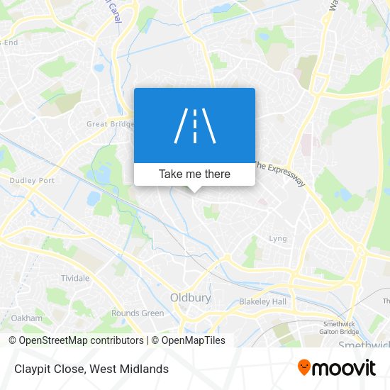 Claypit Close map