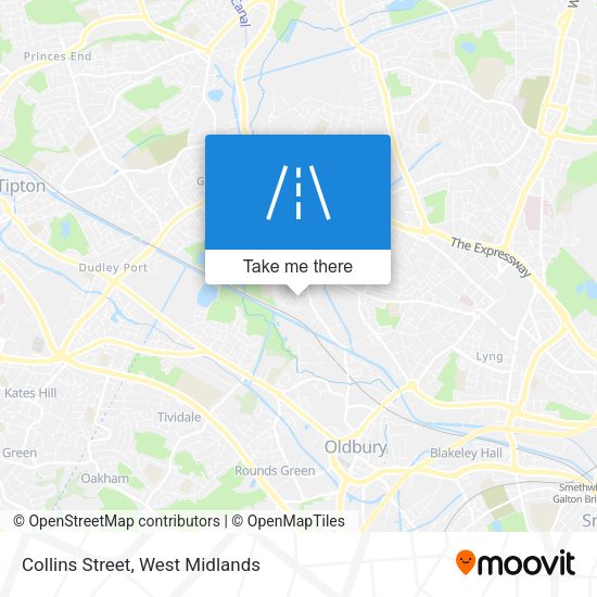 Collins Street map