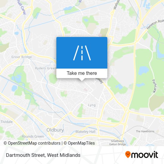 Dartmouth Street map