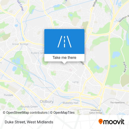 Duke Street map