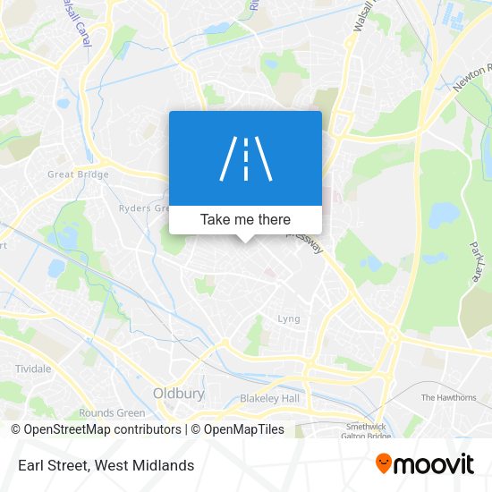 Earl Street map