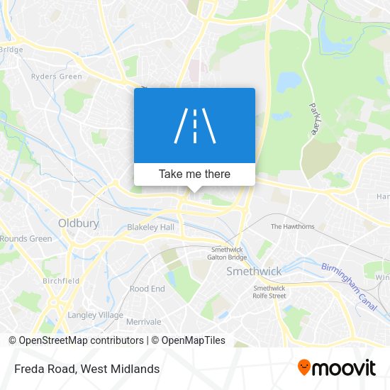 Freda Road map
