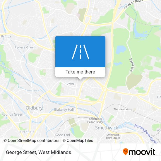 George Street map