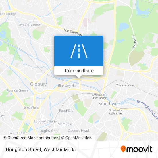 Houghton Street map