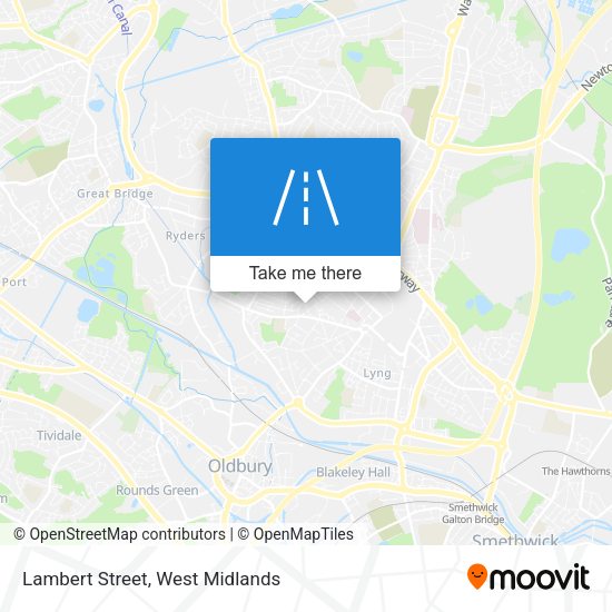 Lambert Street map