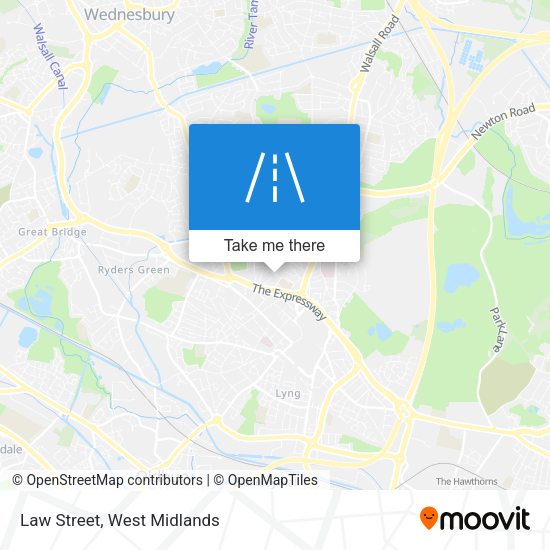 Law Street map