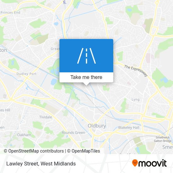 Lawley Street map