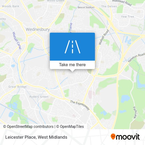 Leicester Place map