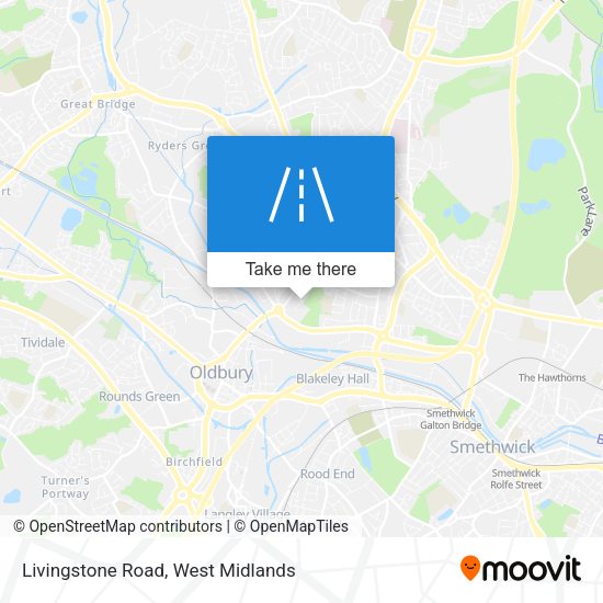 Livingstone Road map