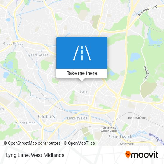 Lyng Lane map