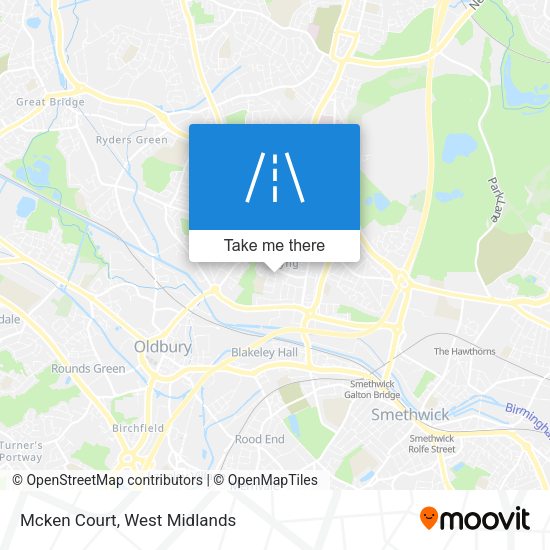 Mcken Court map