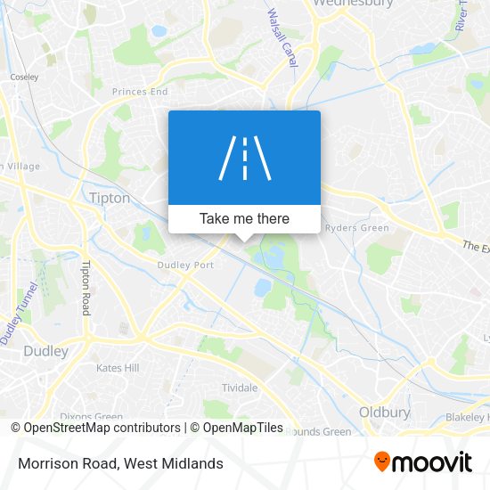 Morrison Road map