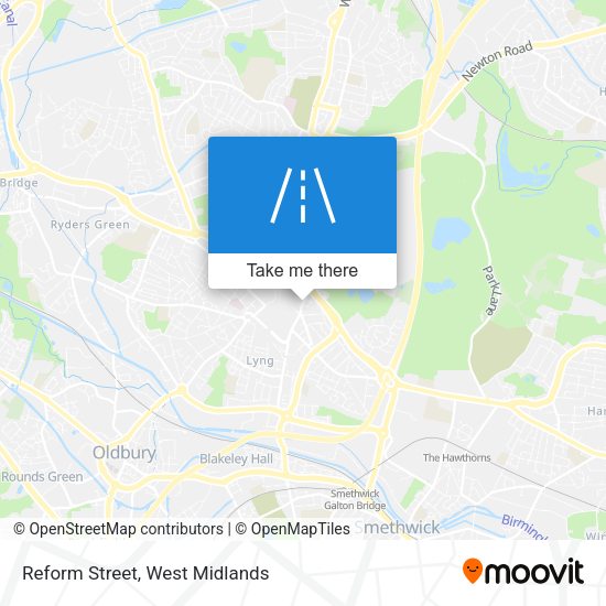 Reform Street map