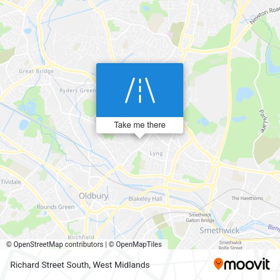 Richard Street South map