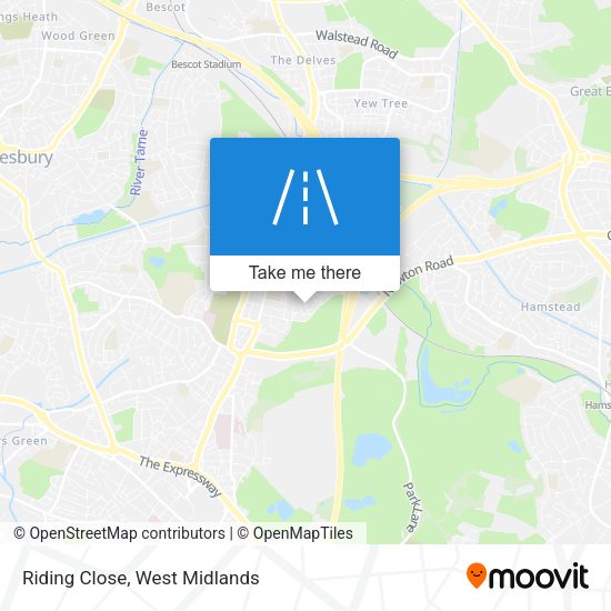 Riding Close map