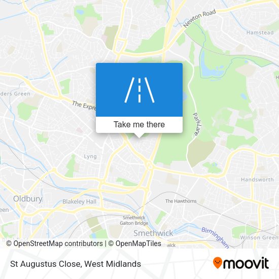 St Augustus Close map