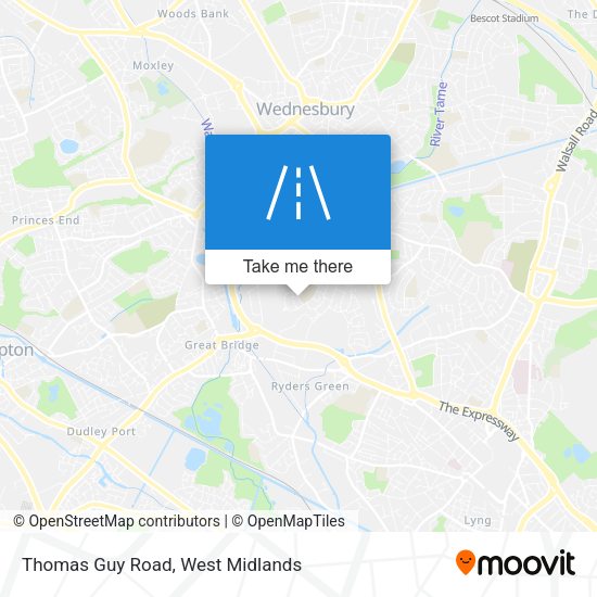 Thomas Guy Road map