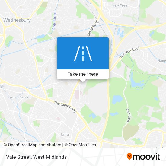 Vale Street map