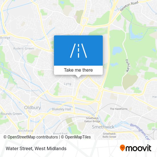 Water Street map