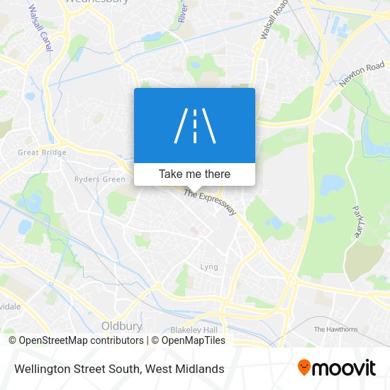 Wellington Street South map
