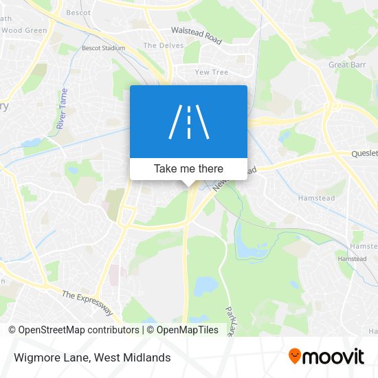 Wigmore Lane map