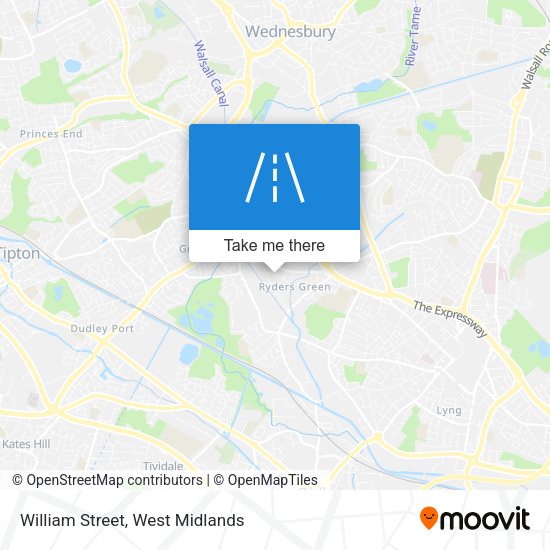 William Street map