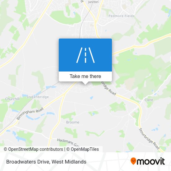 Broadwaters Drive map