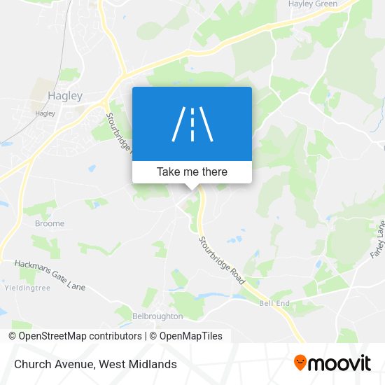 Church Avenue map