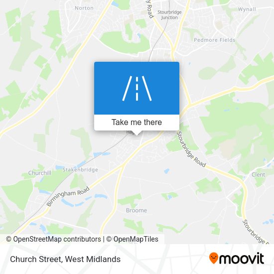 Church Street map
