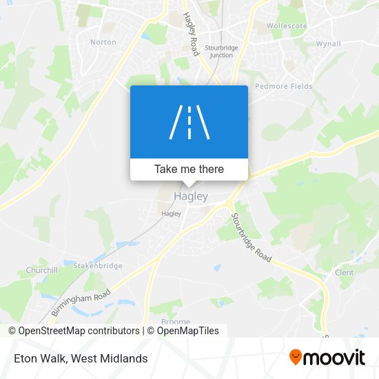 Eton Walk map