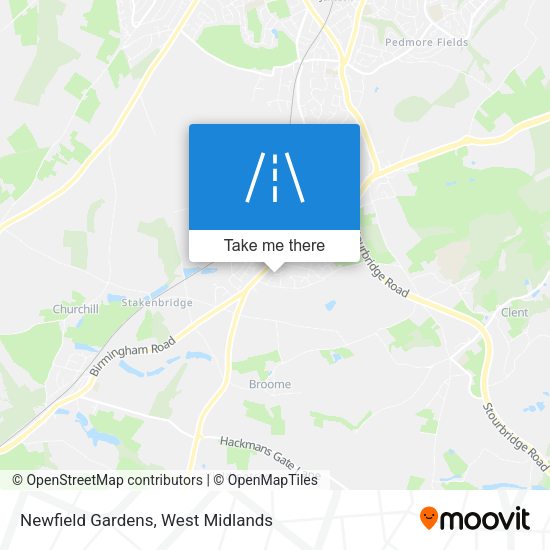Newfield Gardens map