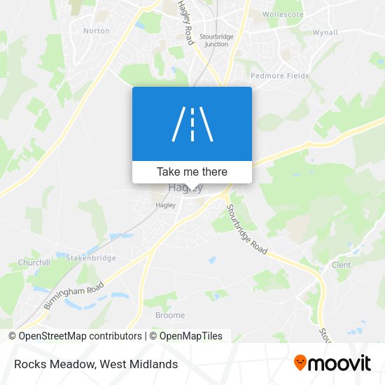 Rocks Meadow map