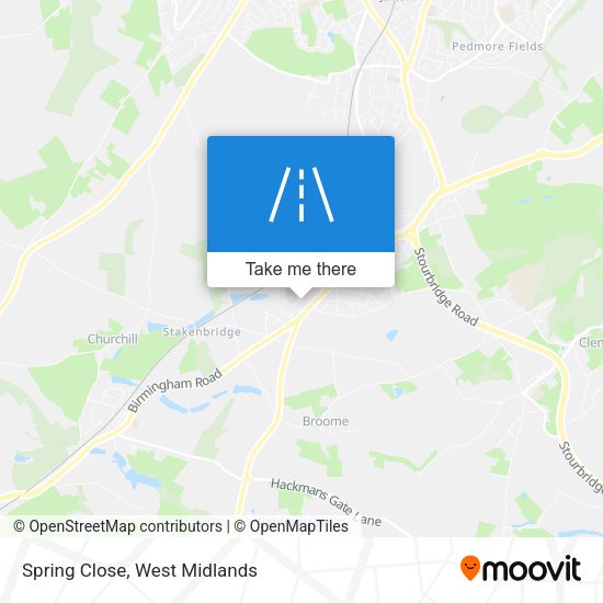 Spring Close map