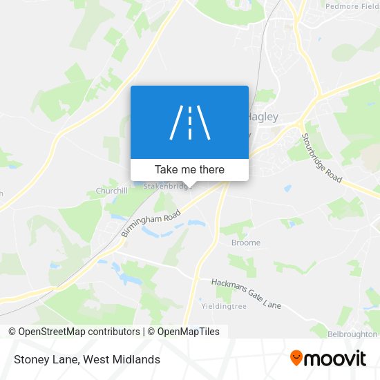 Stoney Lane map