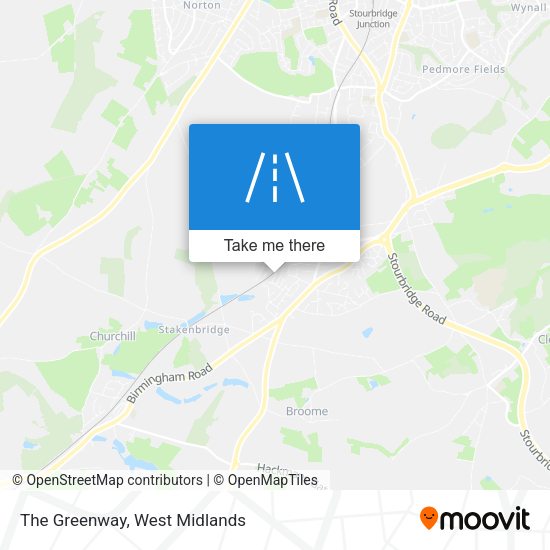 The Greenway map