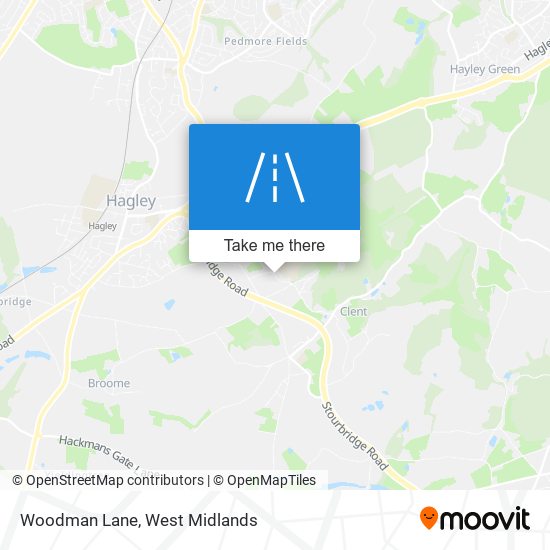 Woodman Lane map